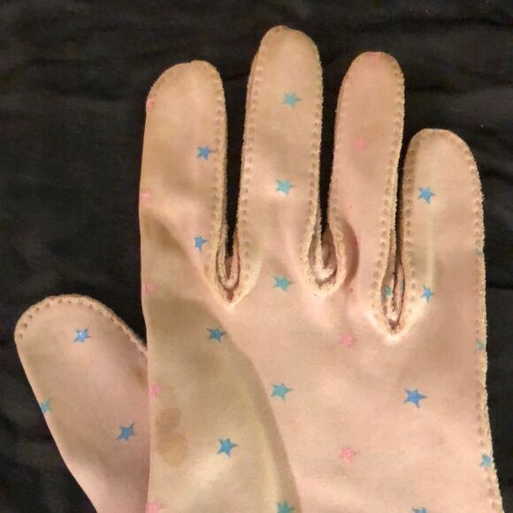 Vintage Madeleine Debs Ladies Gloves Stars Small - Picture 5 of 16